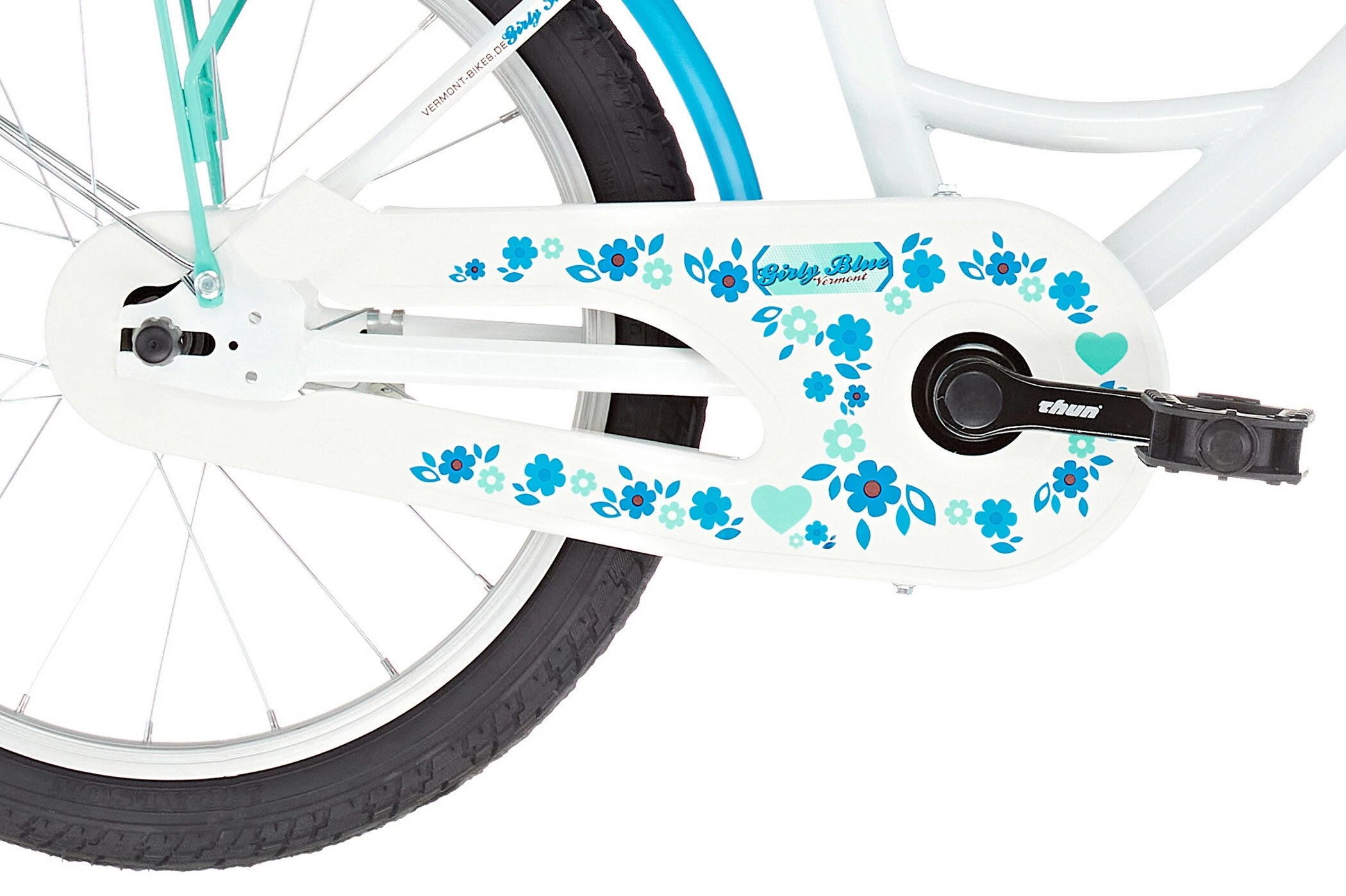 Vermont Girly 18" Piger, Hvid/blå - Billede 5