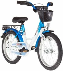 Vermont Kapit&auml;n 16" Drenge, Hvid/bl&aring;