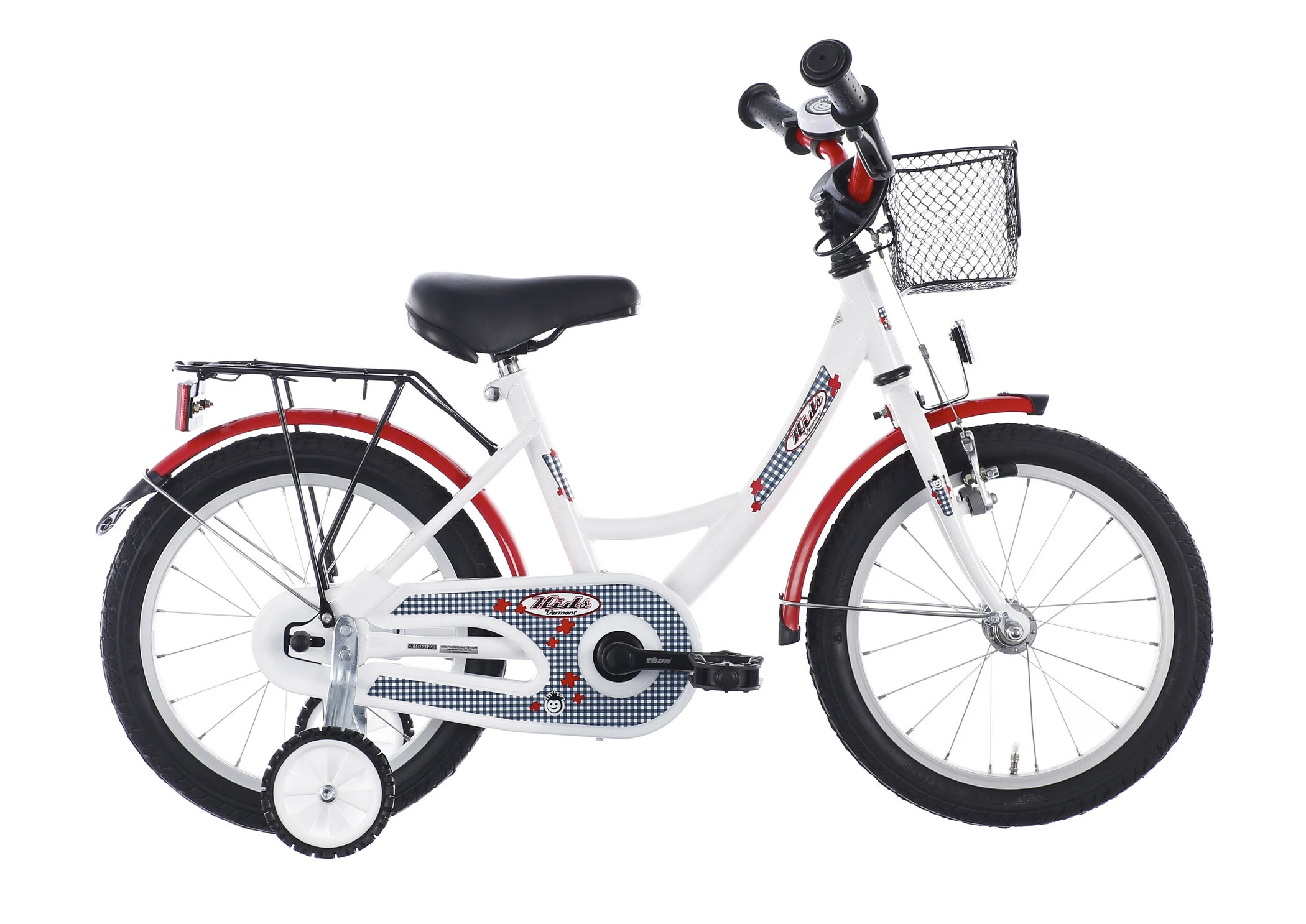 Vermont Karo 16" Kids, Hvid