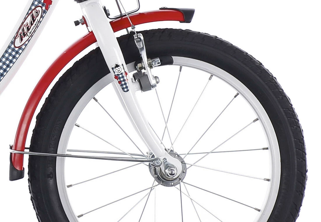 Vermont Karo 16" Kids, Hvid - Billede 3