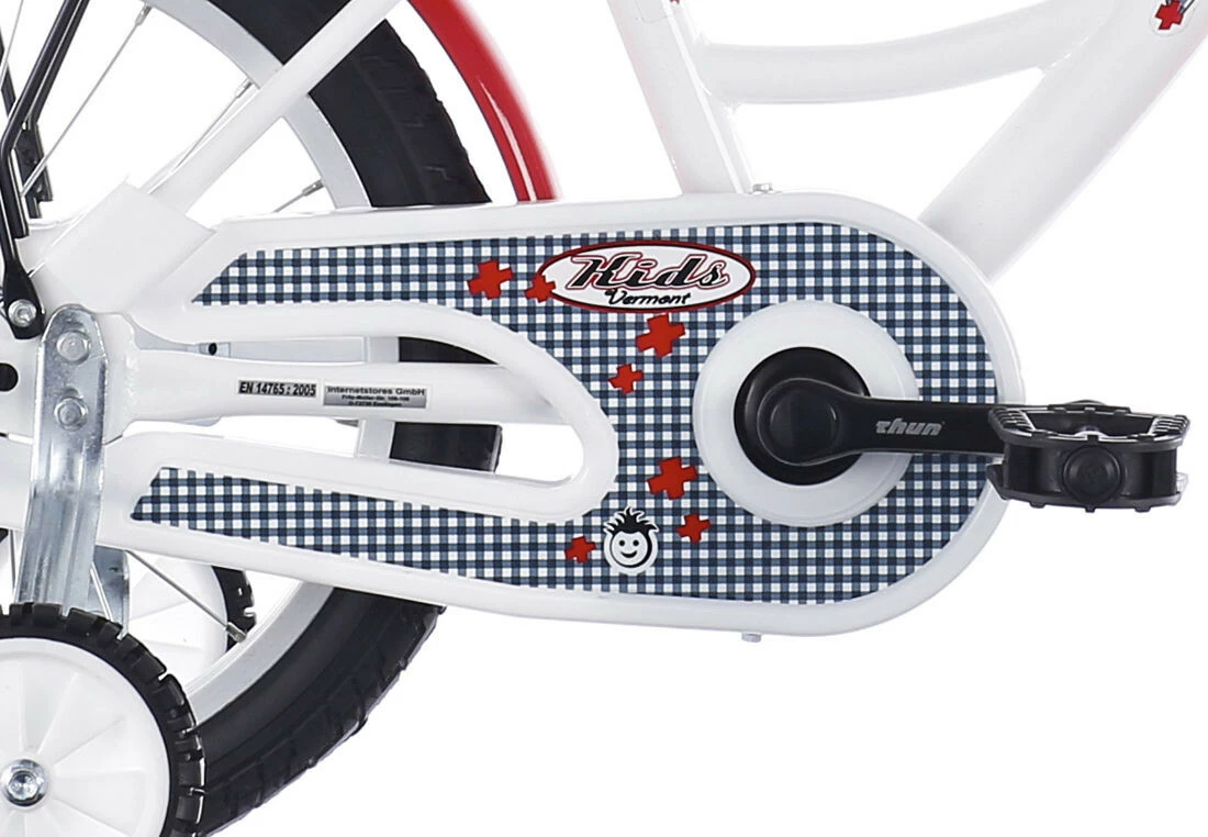 Vermont Karo 16" Kids, Hvid - Billede 4